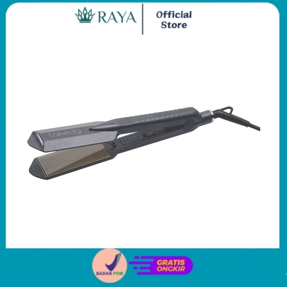 TAKEDA TKD-750 Catok Tourmaline Hair Straightener 40mm