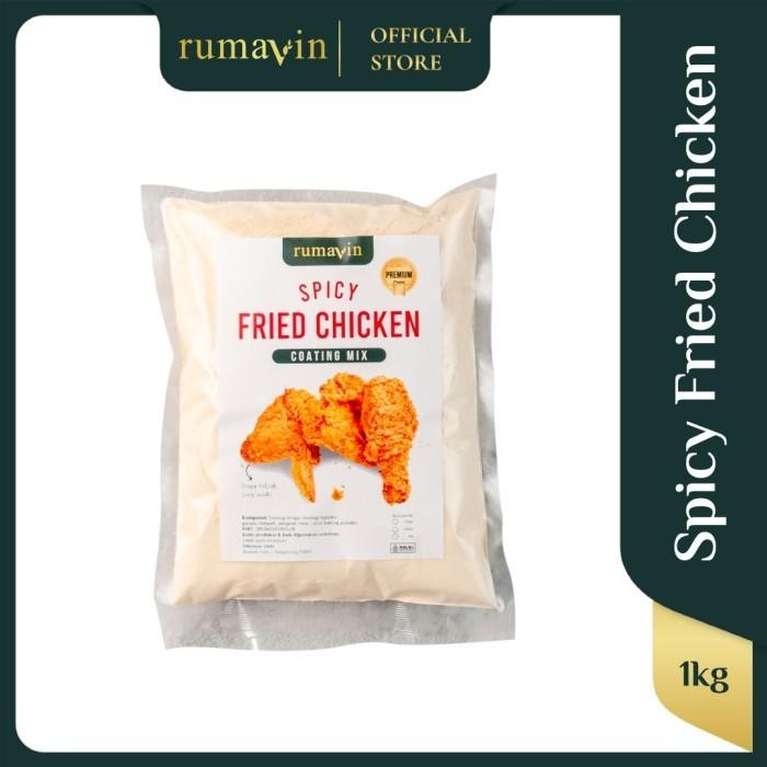 

PROMO! Rumavin - Premium Tepung Spicy Fried Chicken - 1kg