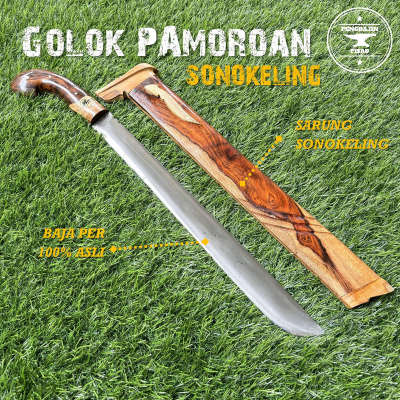 Pisau Pamoroan Sonokeling Alat Potong MRS