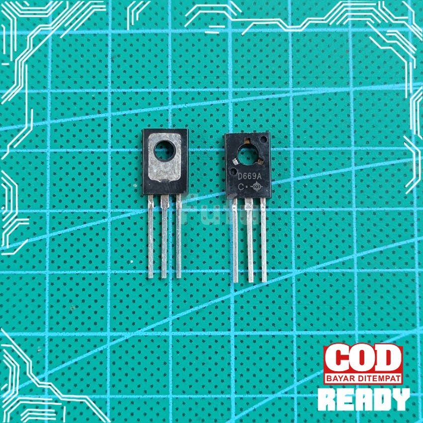 IC Transistor D 669 882 Original D669 D882