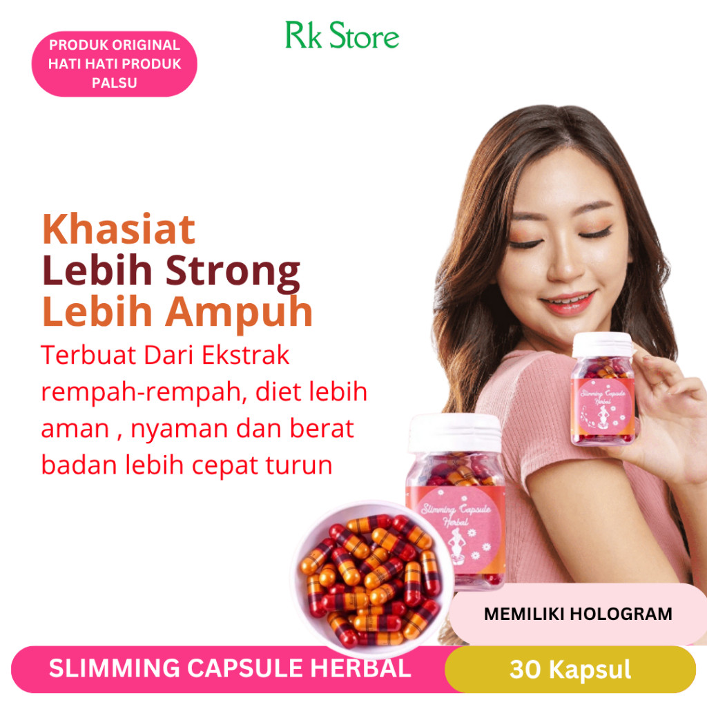 SCH PINK STRONG SLIMMING CAPSULE HERBAL langsung kirim