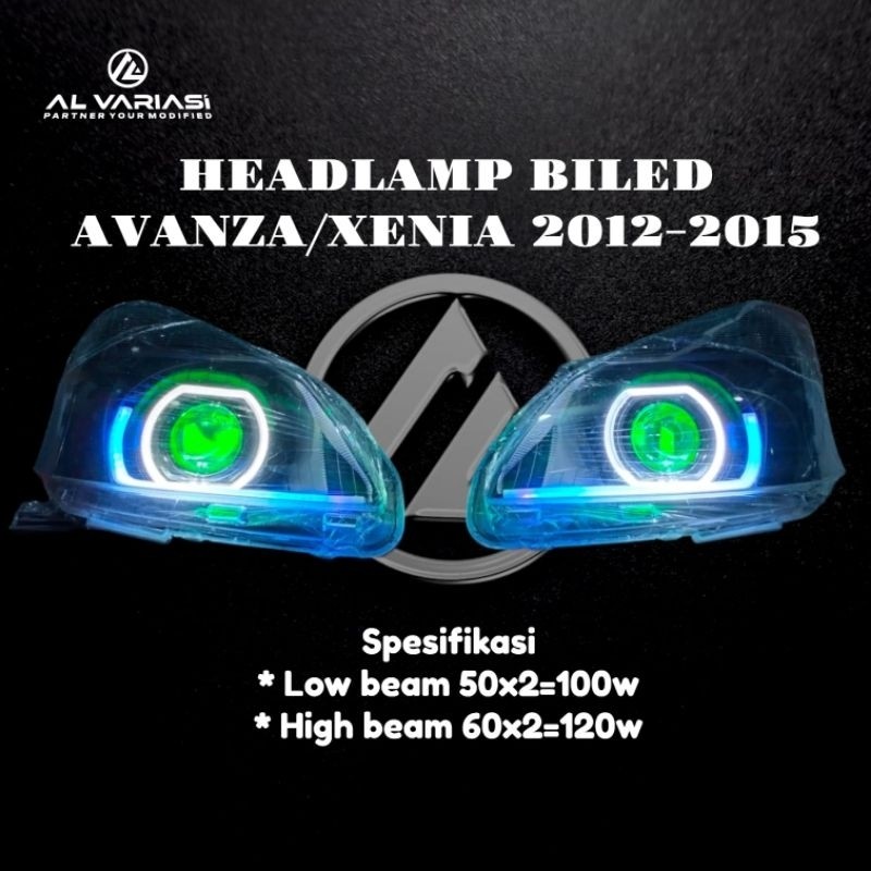 Headlamp Billed Avanza 2012-2015