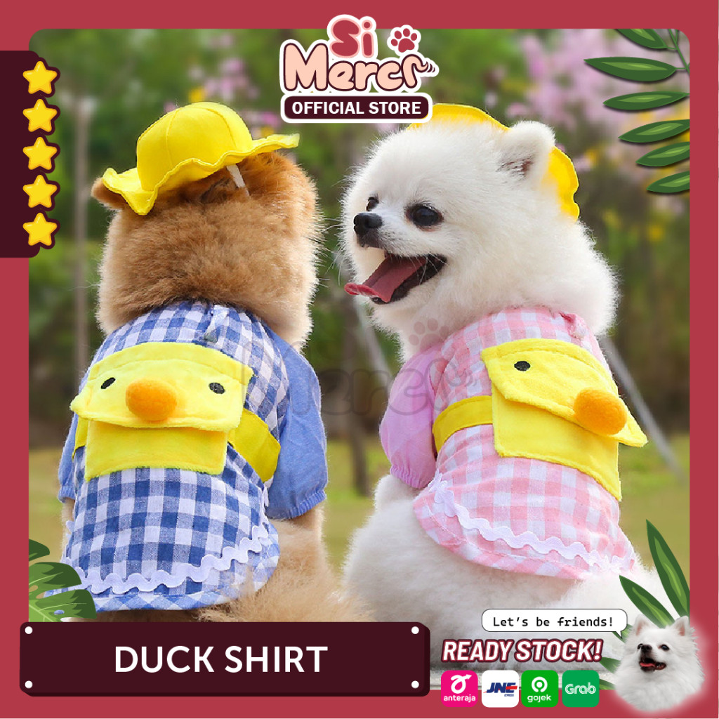 Baju Anjing Kucing Korea / Baju Musim Panas Anjing Kucing /Topi Anjing Korea / Baju Anjing / Harness