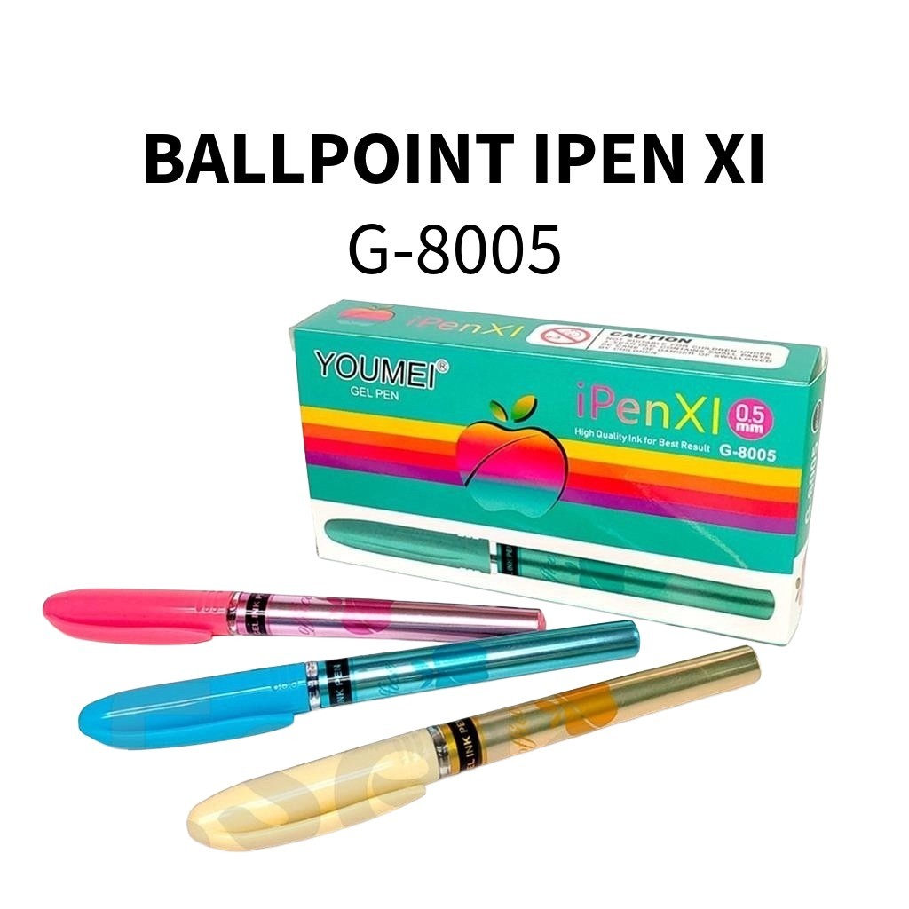 

♚12pcs pulpen gel/Pulpen gel iPenXI YouMei 8005♚