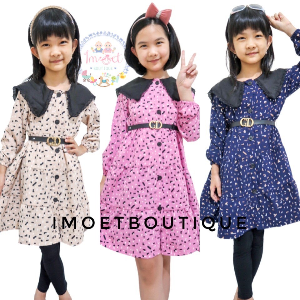 TARIMARSHOP imoet.boutique - Setelan Tunik korean kerah kemeja legging belt | Set atasan bawahan ana