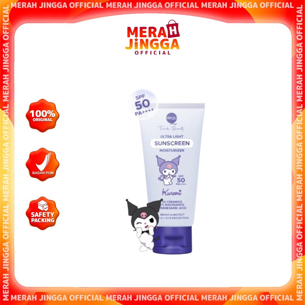 Pipiqiu Skincare Sunscreen Spf30  Cinnamoroll | Merah Jingga Official