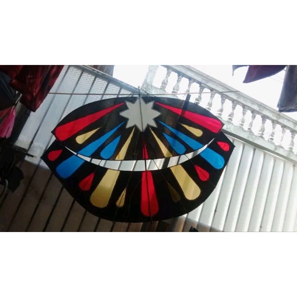 $ LAYANGAN PEGON 80cm SEMOK  (RANGKANYA SAJA) %