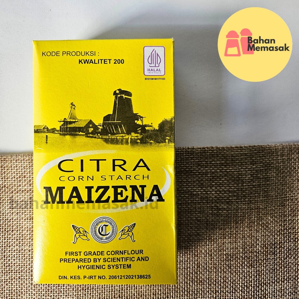

Citra Tepung Maizena Corn Stratch HALAL 100 gram