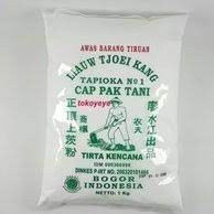 

Tepung Tapioka Cap Pak Tani Hijau 1 Kg | Liauw Tjoei Kang