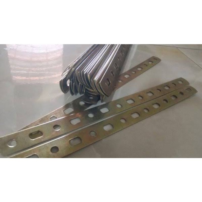 BESI PLAT LUBANG BOLONG BOLONG PLAT SERBAGUNA ISI 1 PCS
