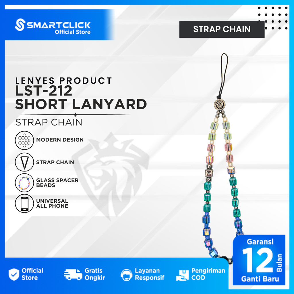 

Lenyes LST-212 Tali Lanyard Daily Strap Serbaguna untuk Smartphone