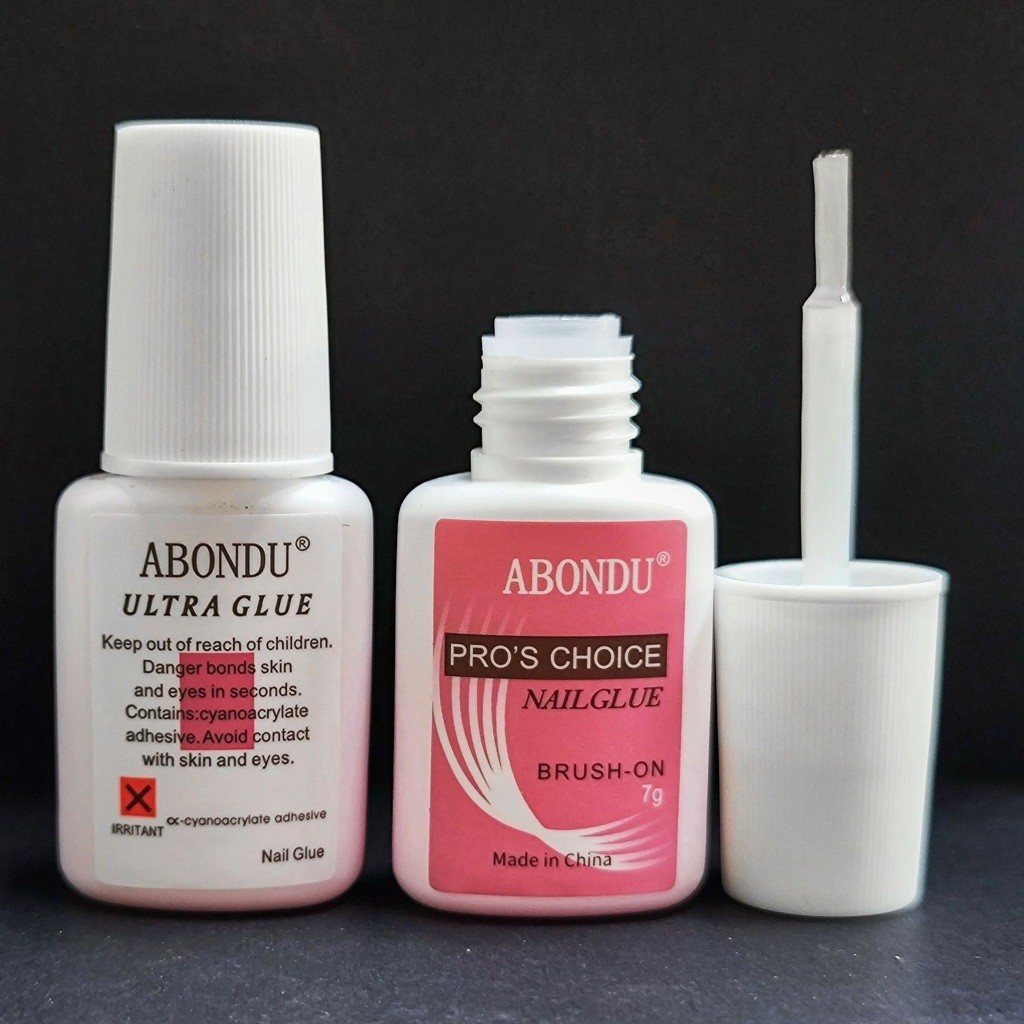 LEM CAIR Kuku Palsu Nail Tip Glue Rhinestone Aksesoris Nail Art MxBon / lem kuku mxbon / mxbon lem k