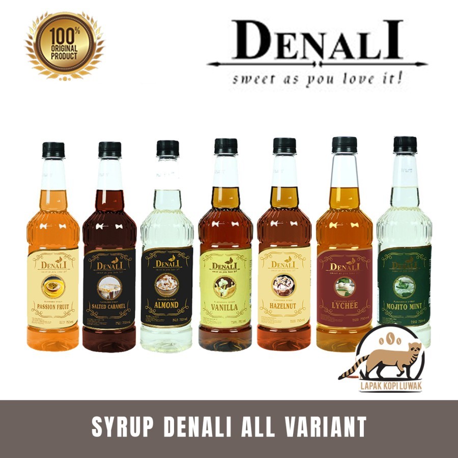 

FLAVORYA Syrup merk Denali