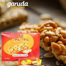 

Garuda Ting-Ting Peanut Bar Candy box(1 box isi 12pcs)