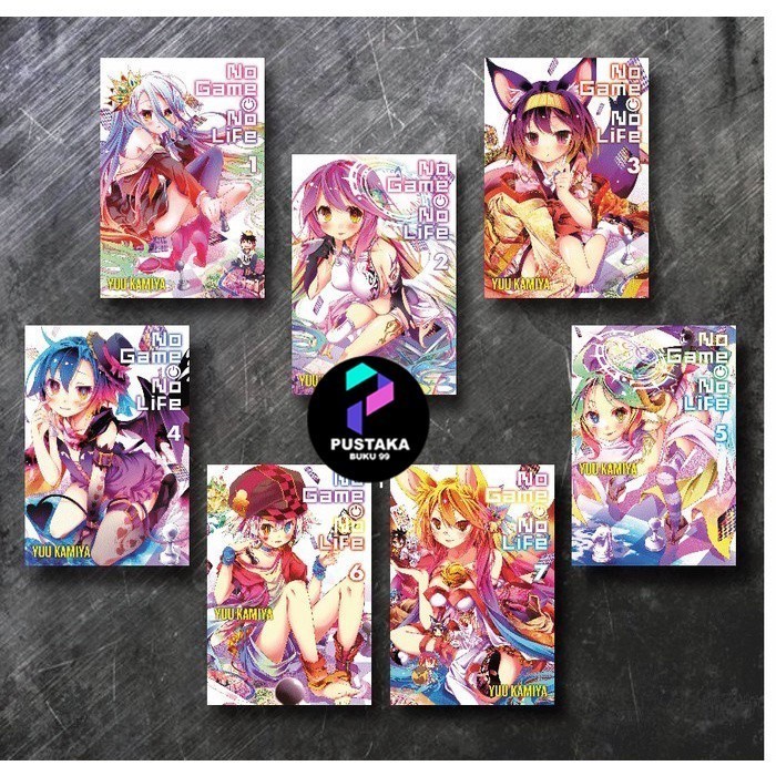 Light Novel No Game No Life Vol 1 - 11 English -Velvetstore