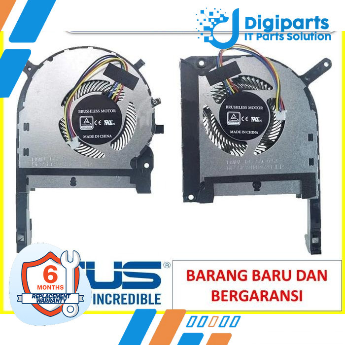 ORI Cooling Fan Kipas GPU CPU ASUS TUF FX506 FX506IU FX506LH A15 FA506 New