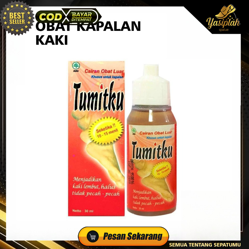 Obat Kaki Pecah Pecah Penghalus Tumit Kaki Kasar Tumitku