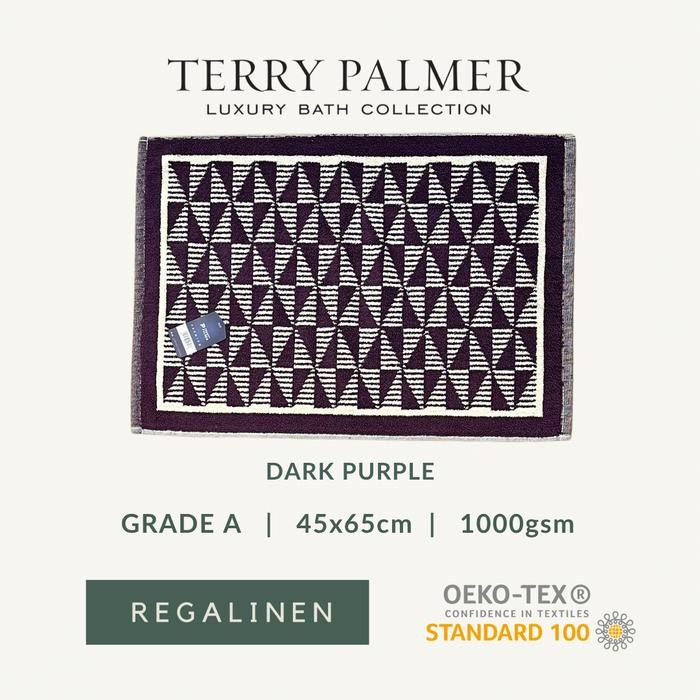 [TERLARIS] Keset TERRY PALMER Premium 45x65cm Handuk Kaki Katun Tebal 1000gsm Home Sweet Home HSH Ho