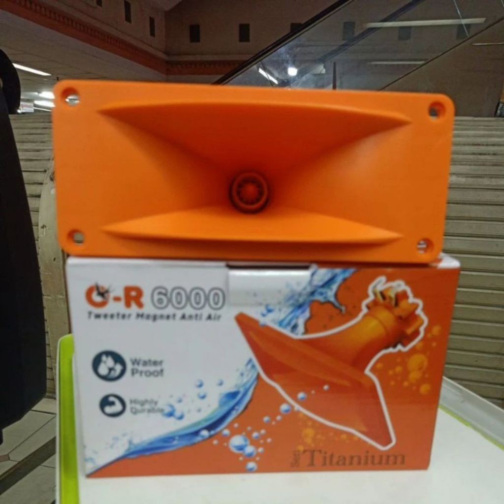 TANEKASHOP - Tweeter Magnet Orange 6000 Speaker Pemanggil Walet Ori | SPEAKER ORANGE 6000 | TWEETER 