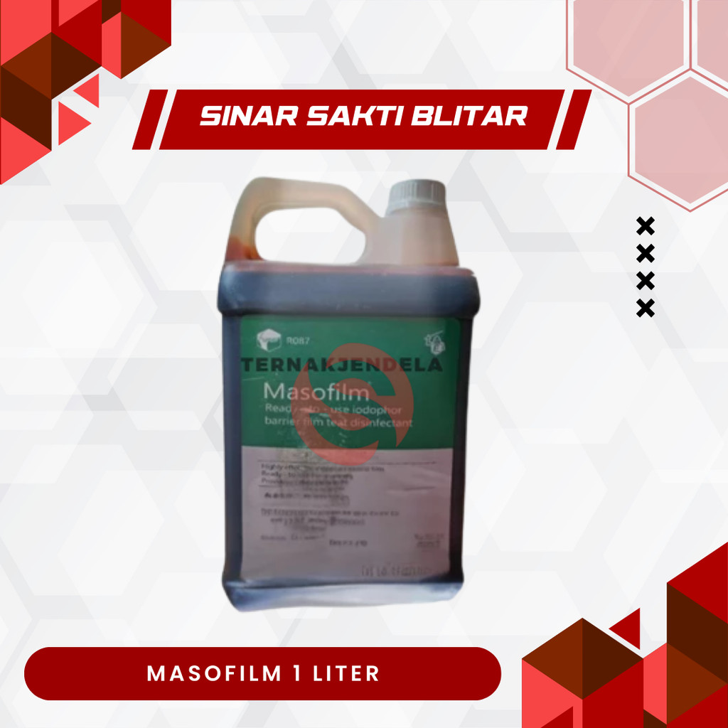 MASOFILM 1 LITER - Obat Celup Dipping Ambing Puting Sapi Kambing Perah