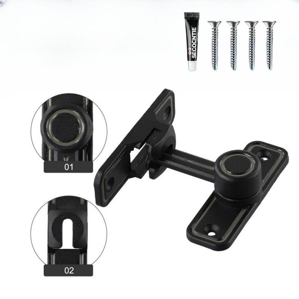 Slot Kunci Lemari Pintu Tekuk Siku 90° Kunci Pintu Sleding Kunci Pintu Geser Sliding