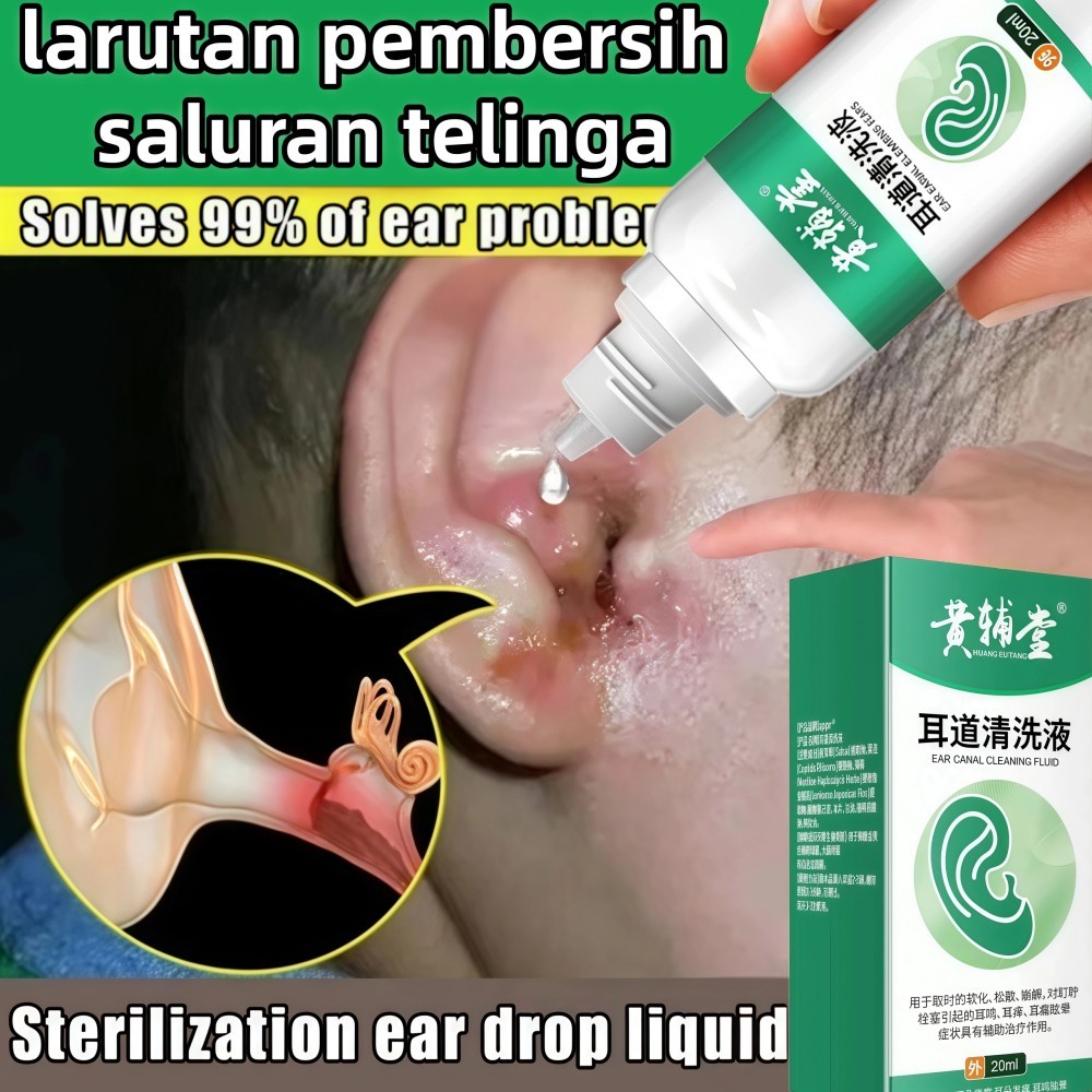 Tetes Telinga Obat Tetes Telinga Kotoran Keras Berair Tetes Telinga Pelunak Kotoran Pembersih Congek