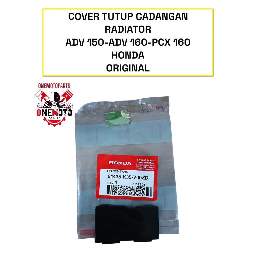 COVER TUTUP CADANGAN RADIATOR ADV PCX 150 160 HONDA 64435-K35-V00ZD ORIGINAL