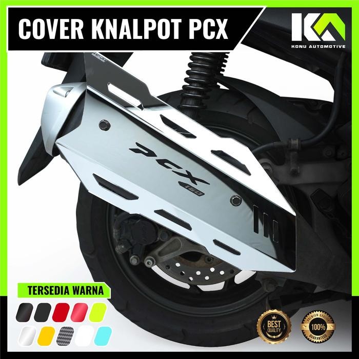COVER KNALPOT PCX 160 TAMENG KNALPOT HONDA PCX 160 TUTUP KNALPOT PCX