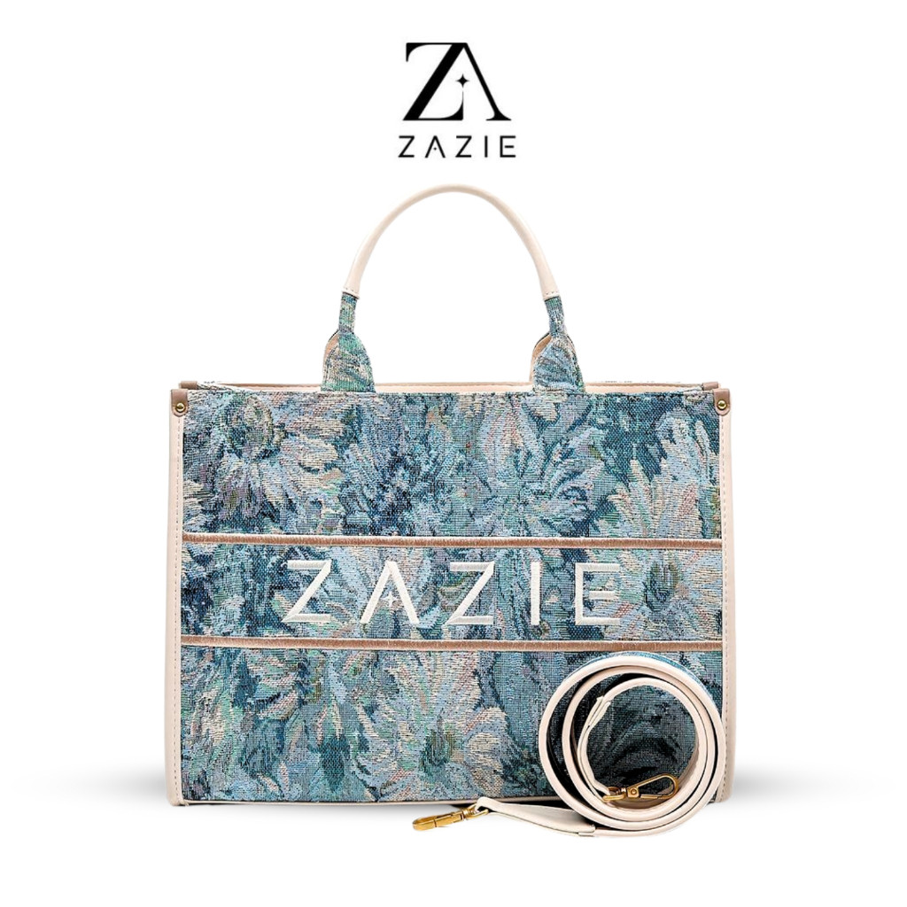 【ZAZIE】-(BL-3028)-Tas Fashion Wanita Kerajinan bordir