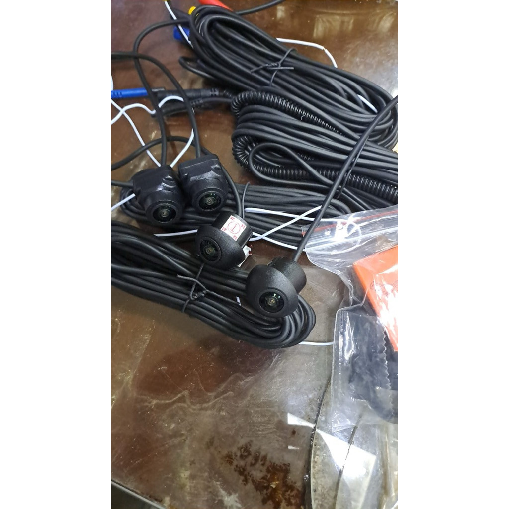 Kamera 360 Universal Mobil (Kiri,Kanan,Depan,Belakang) Premium