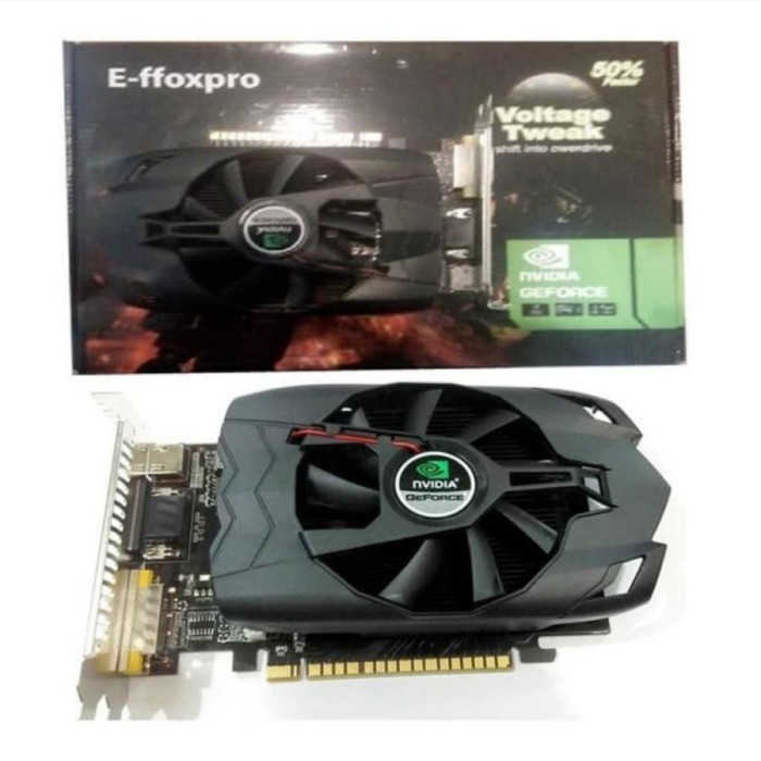 VGA Card EFFOXPRO GT 730 GT730 2GB DDR3 / DDR5 GPU