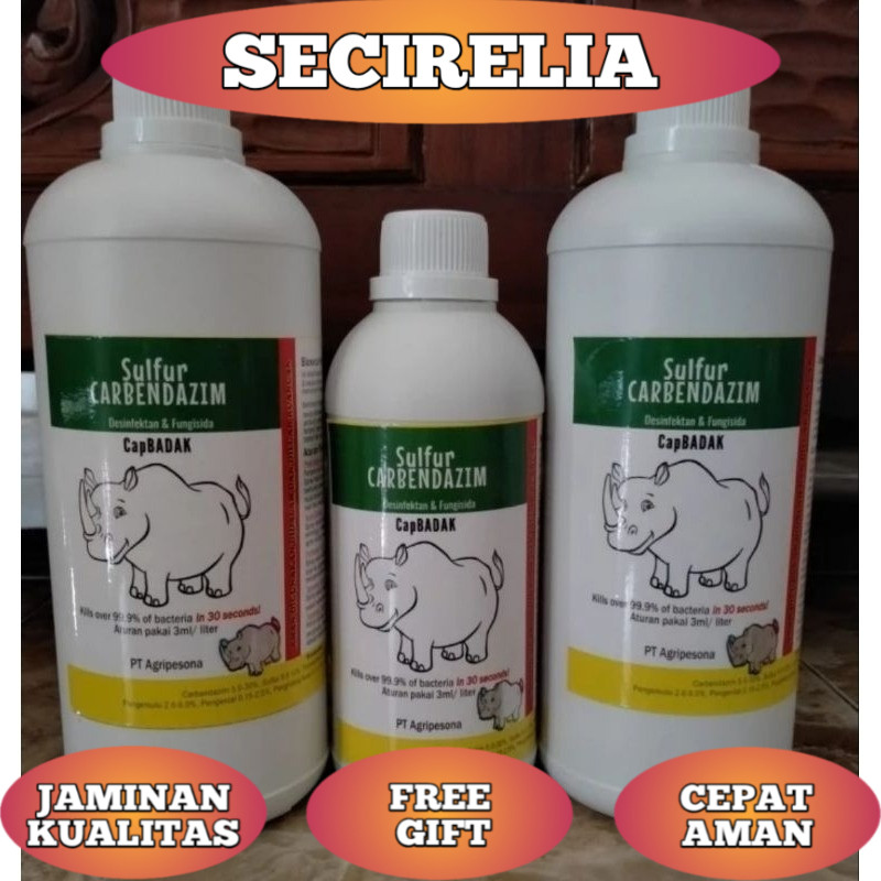 Desinfektan dan fungisida Cap Badak 1 Liter Original