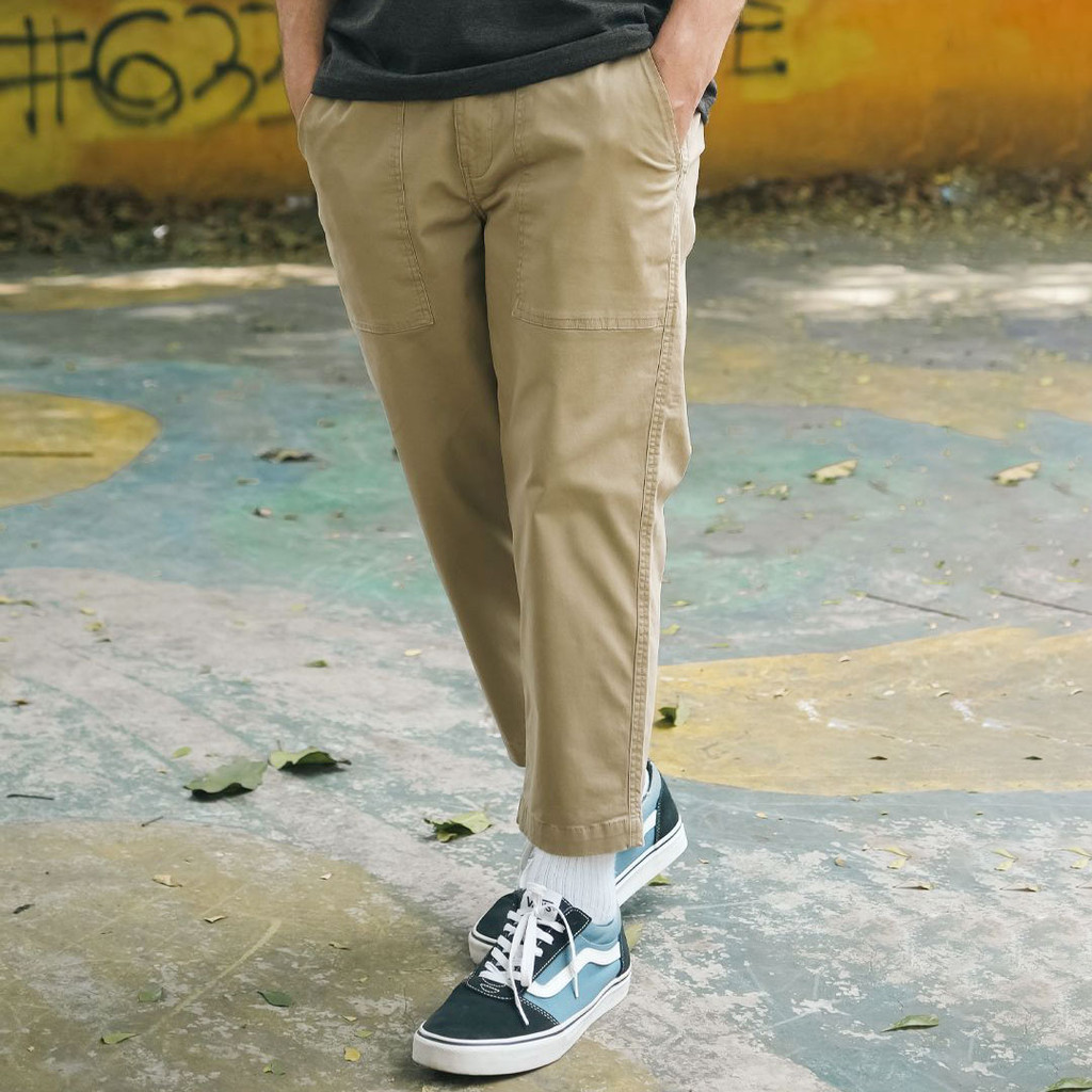 SAMASE X020 Sirwal Double Pocket Slimfit Twill Satenflat Sirwal Big Size