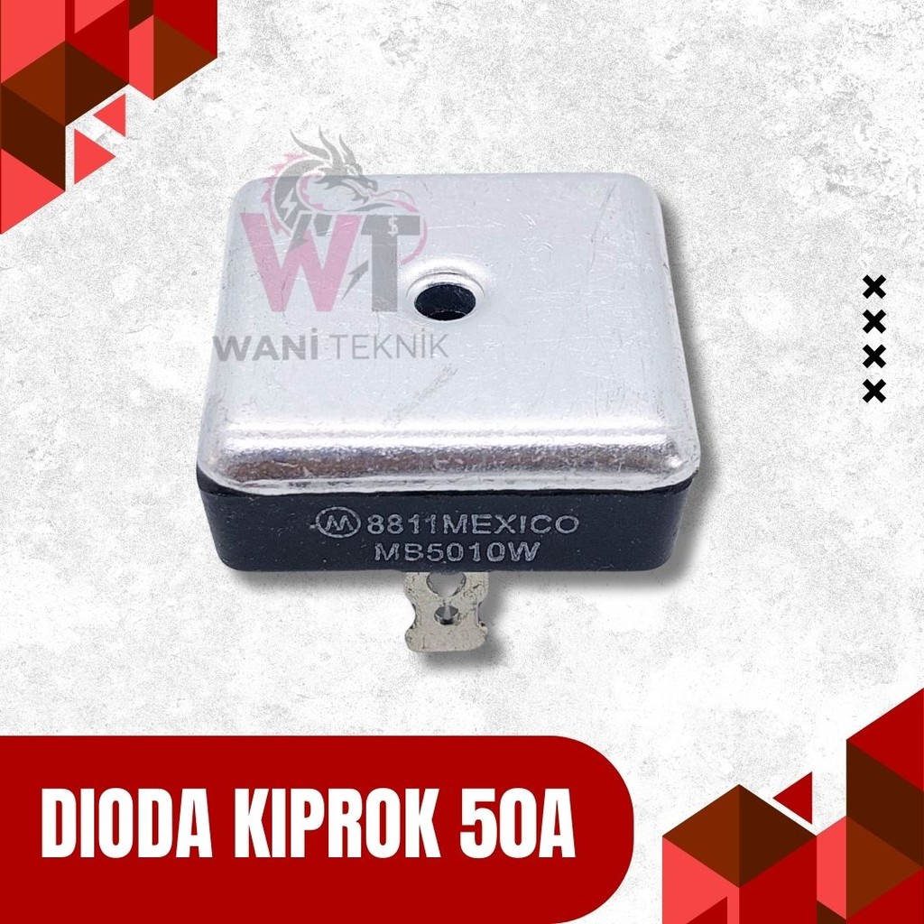 Kiprok Dioda Kotak 50A | Bridge Rectifier 50A untuk Power Amplifier