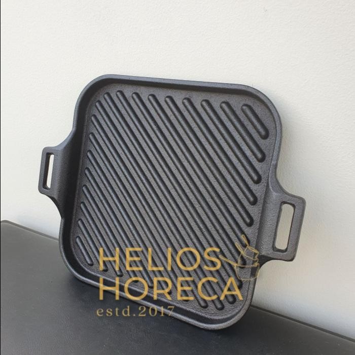 SKITCHEN Giza Grill Pan Panggangan Besi Cor Cast Iron Grill