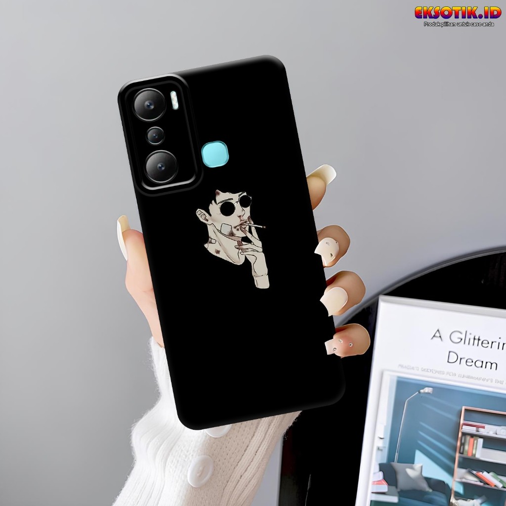 Case INFINIX HOT 20i -  Casing INFINIX HOT 20i - Case BLACKCOOL - Skin Handphone - Silikon INFINIX H