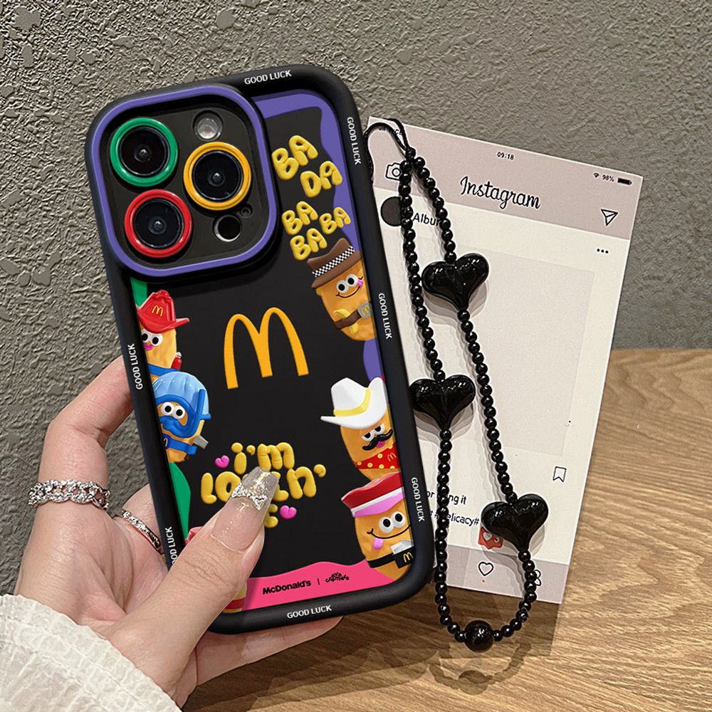 Casing HP Untuk iPhone 16 11 12 13 14 15 pro xs XR 15 14 plus pro max 7 8 6 7+ 8+ 6+ Xs Max Casing d