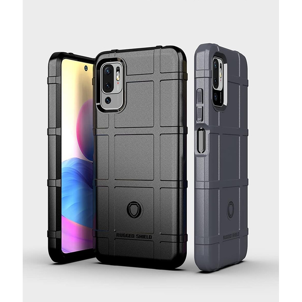 PRODUK CASE SESUAI UNTUK XIAOMI POCO M3 / POCO M3 PRO RUGGED SHIELD ARMOR MILITARY ANTI SHOCK PROOF 