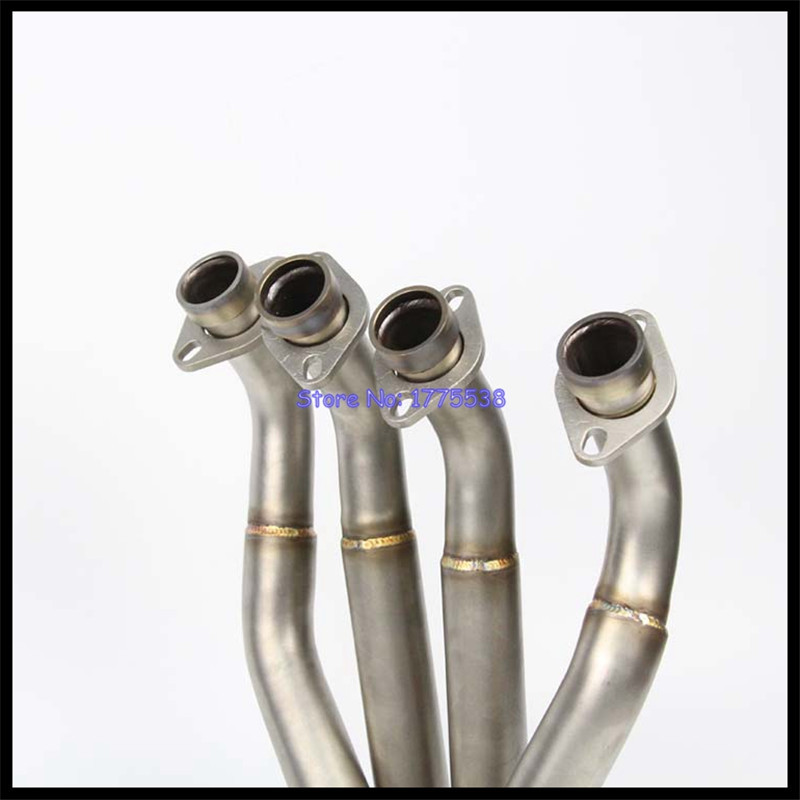 For Kawasaki Z800 Z900 Z900RS Z1000 Motorcycle Exhaust System Collector Header Escape Muffler Front 