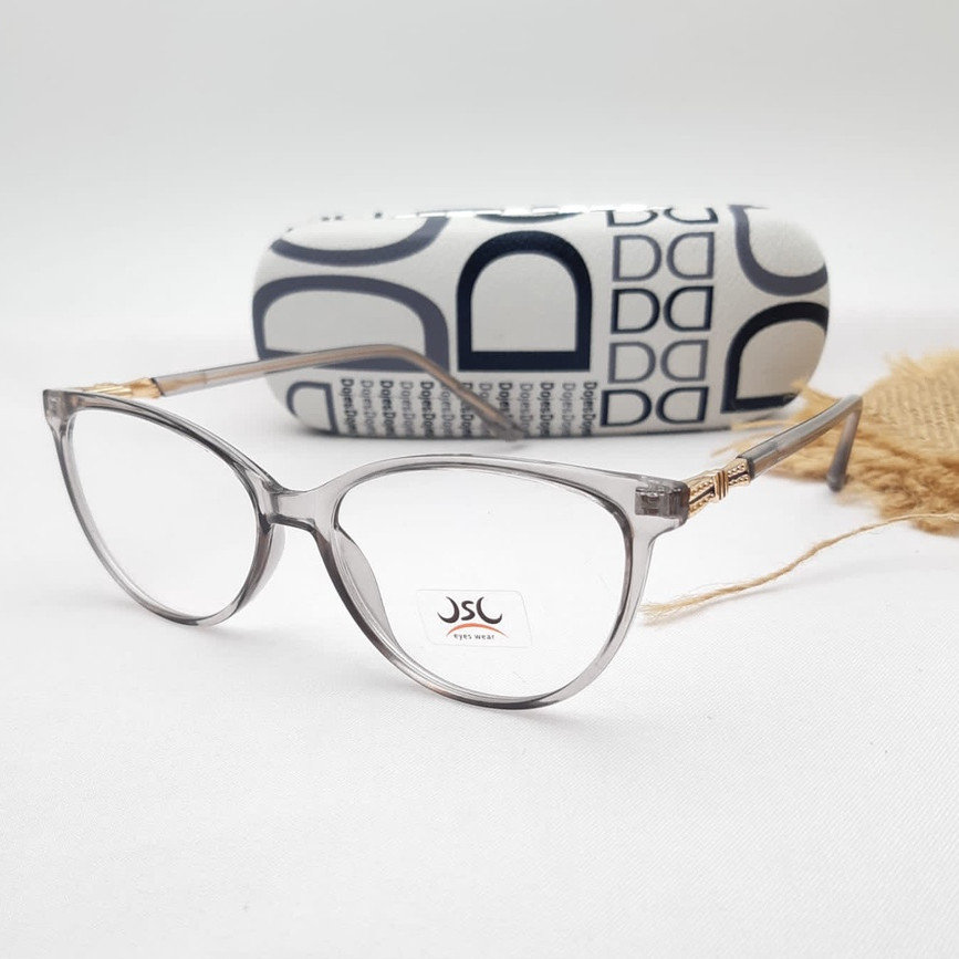 Kacamata Cat Eye Frame 6621 Size 54-16-140mm/Lensa Minus,Cylinder/Photocromic,Antiradiasi,Bluecromic