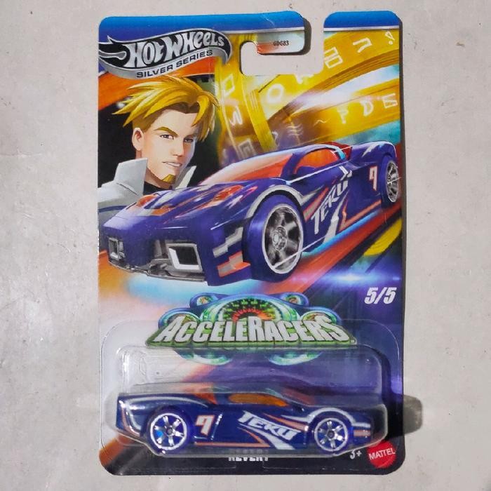 Hotwheels Hot Wheels Revert Reverb Teku 2025 Acceleracers Silver Series base besi
