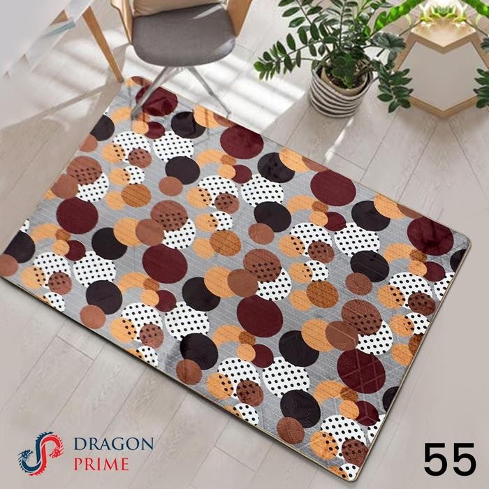 READY [Red D] Karpet 95x140 Busa Malaysia - Dragon part 2, Flor & Cendrawasi Collections G00D