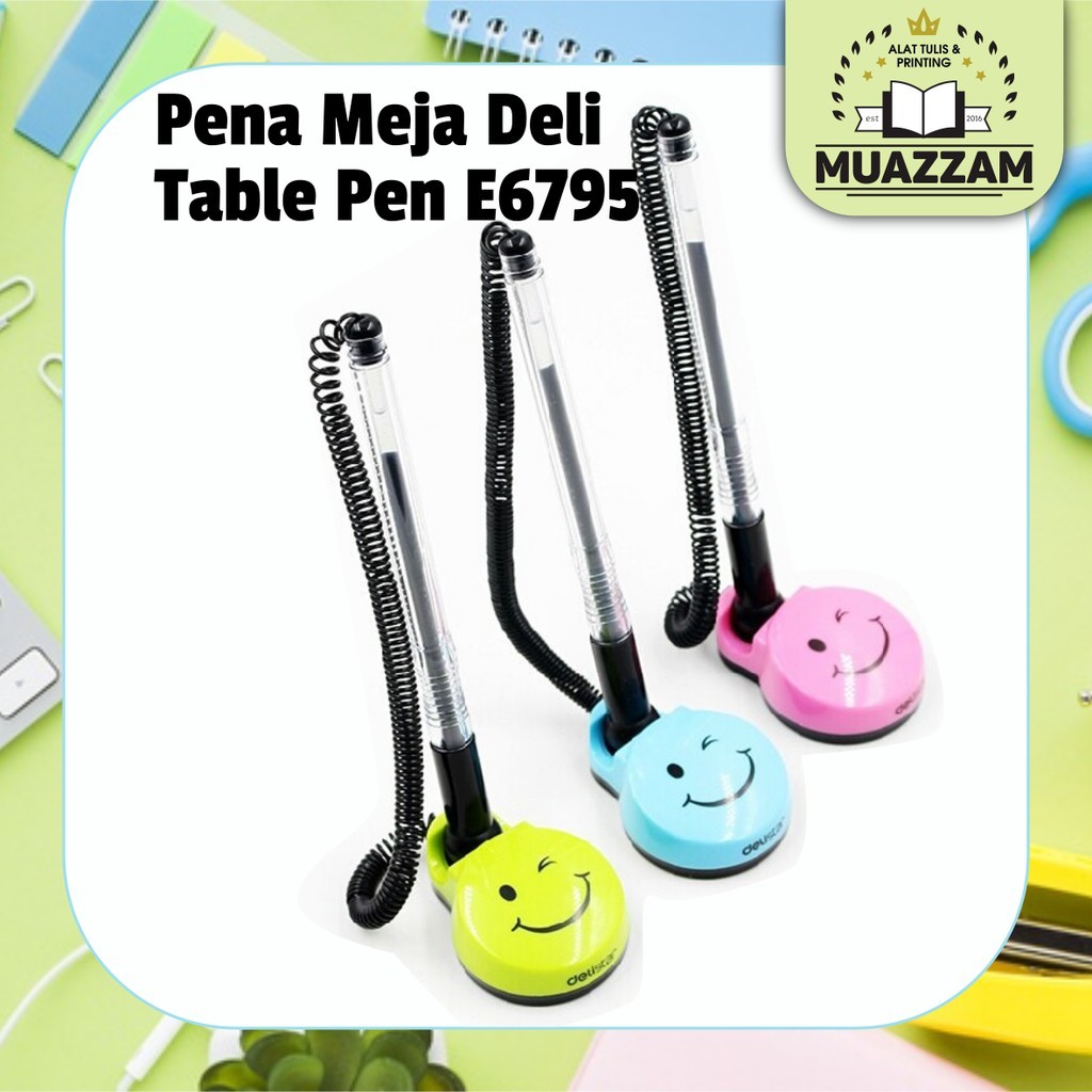 Deli Pena Meja Table Pen E6795 / E6793