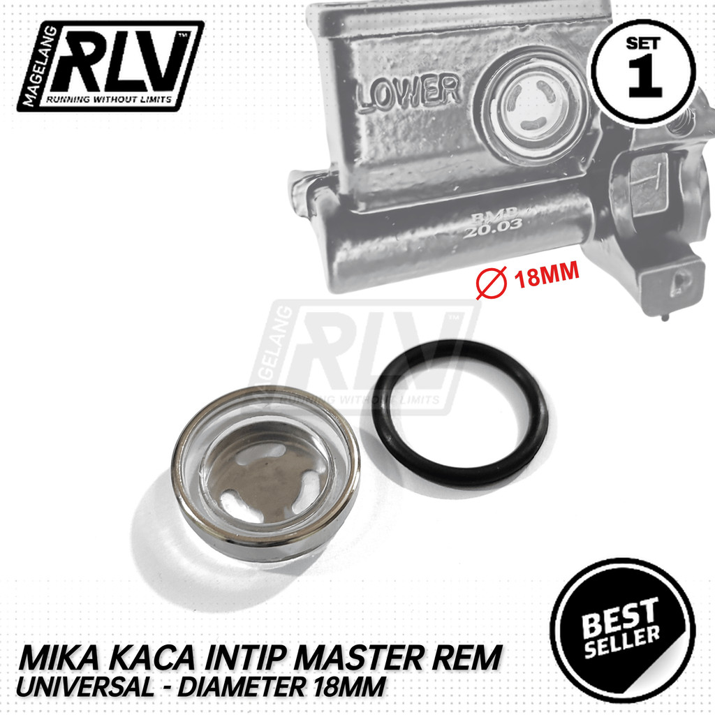 Mika Kaca Intip Master Rem 18mm Bisa Untuk Rx King Scorpio Beat Vario Scoopy Supra Universal
