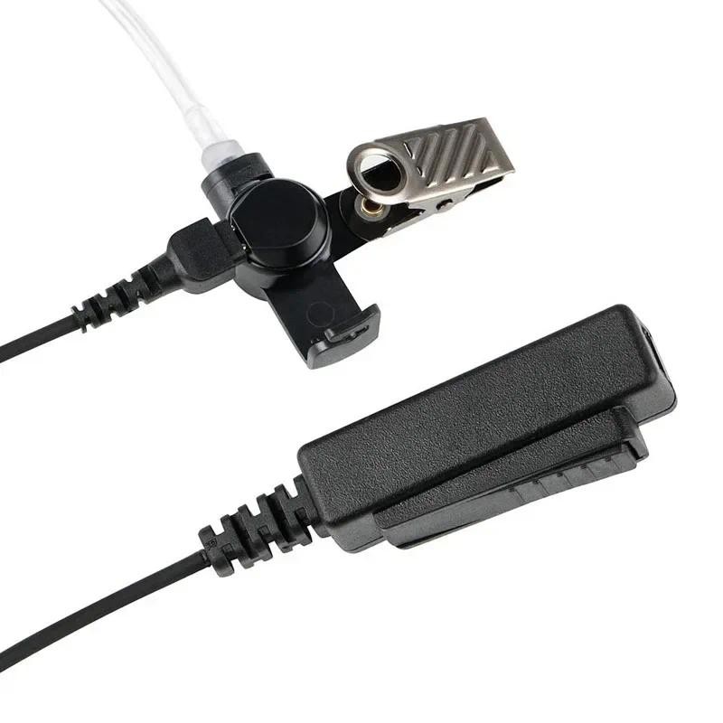 Acoustic Air Tube Headset PTT Mic Earpiece for Motorola Radio HT1000 GP900 GP9000 XTS2500 XTS3000 XT