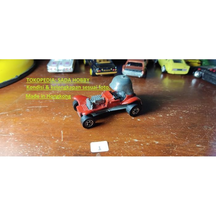DCT... Vintage Hot Wheels Red Baron Blackwall 1977-1983 Hongkong Loose