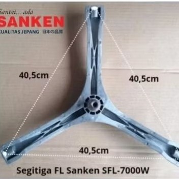 Segitiga Spider Drum Mesin Cuci Front Loading Sanken SFL 6600E Original