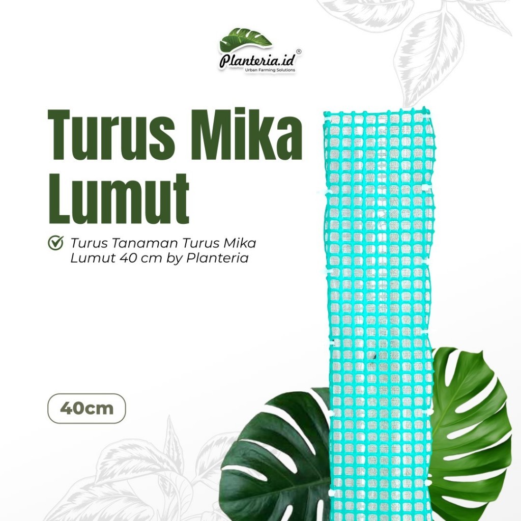 Turus Tanaman Turus Mika Lumut 40 cm