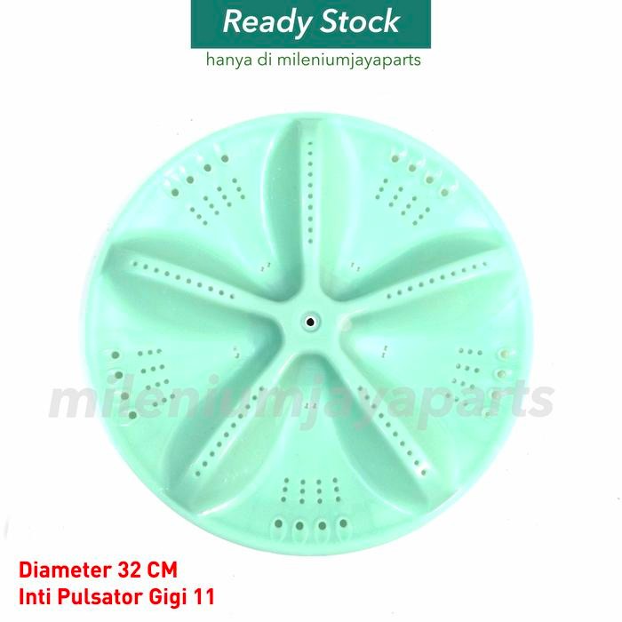 IGD99 Pulsator Mesin Cuci 1 Tabung DENPOO 32cm AS Gigi 11