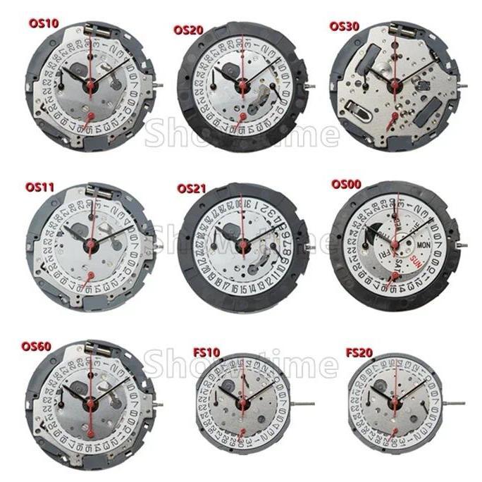 Watch parts Japan miyota chronograph quartz movement OS10 OS20 OS30 OS00 OS11 OS21 OS60 FS10 FS20 Wi